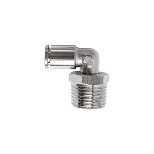 Metal Pu Fitting Elbow 8mm 1/2' M